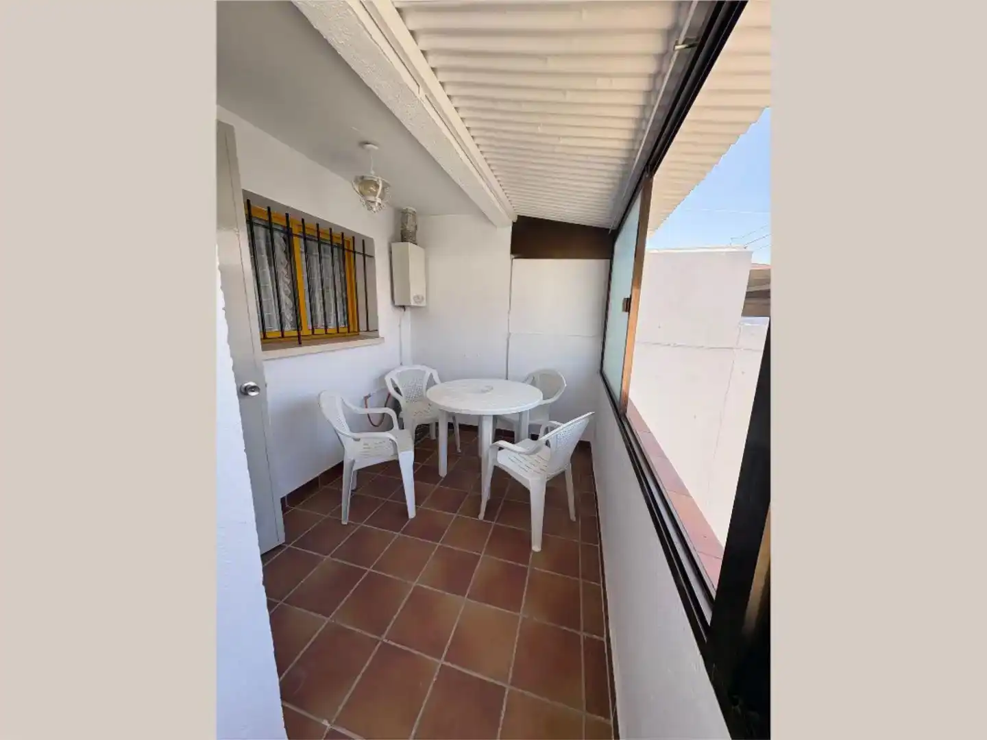 Balcony of Flat for sale in Malcocinado  with Air Conditioner, Storage room and Furnished