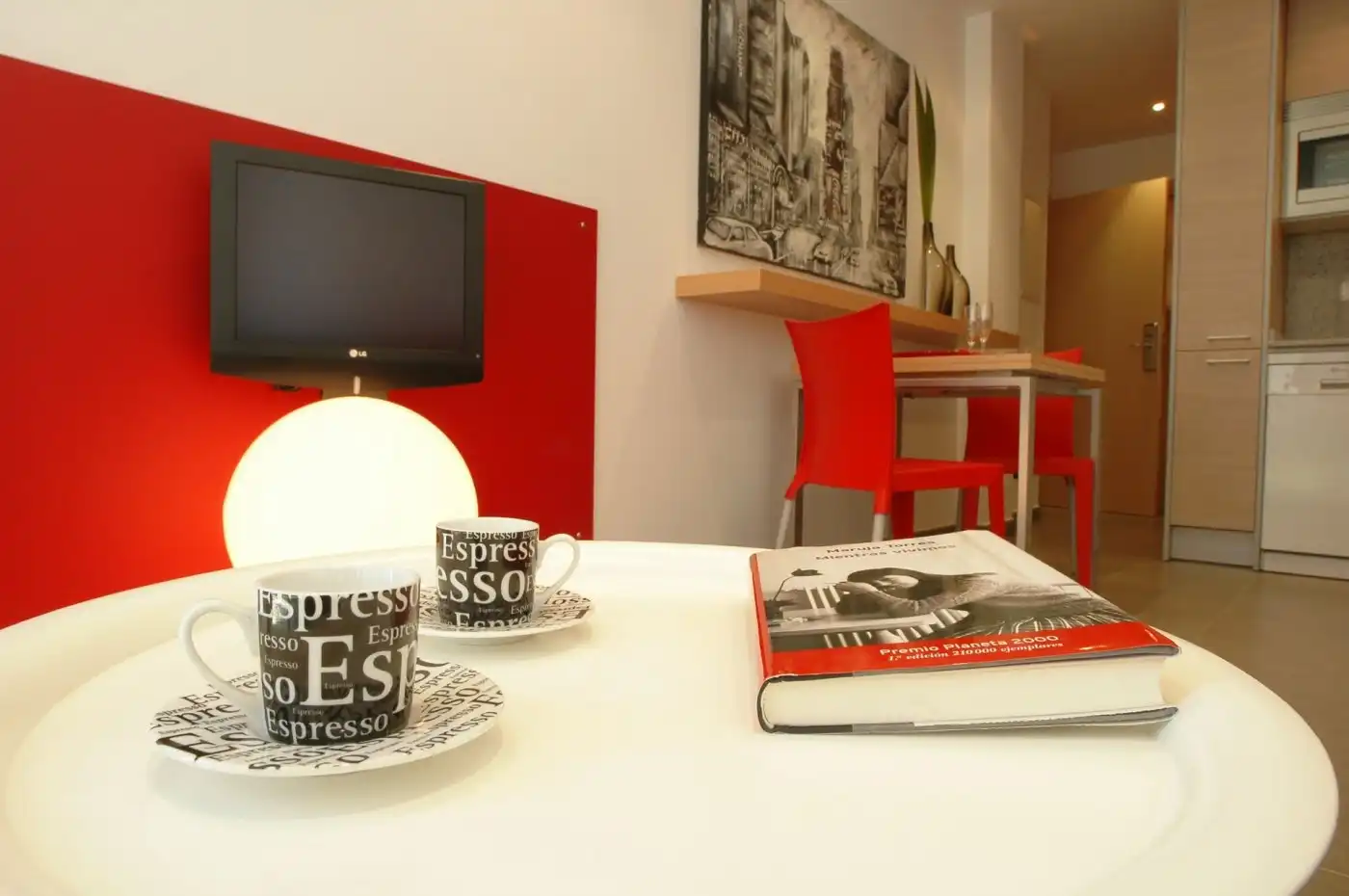 Dormitori de Apartament de lloguer en Igualada amb Aire condicionat i Moblat