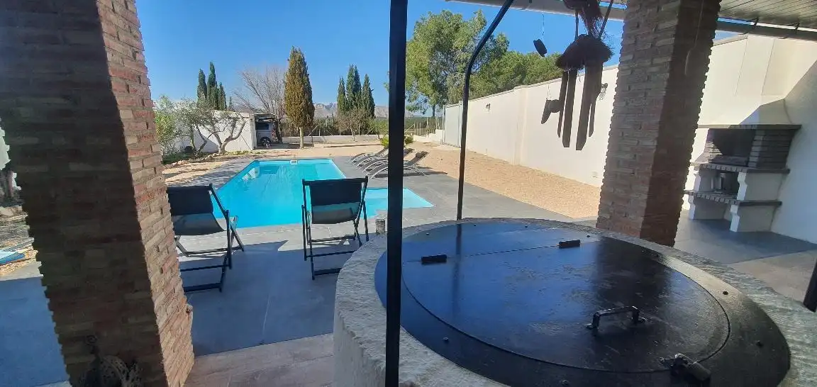 Swimming pool of Detached homes for sale in Hellín  with Air Conditioner, Heating and Terrace