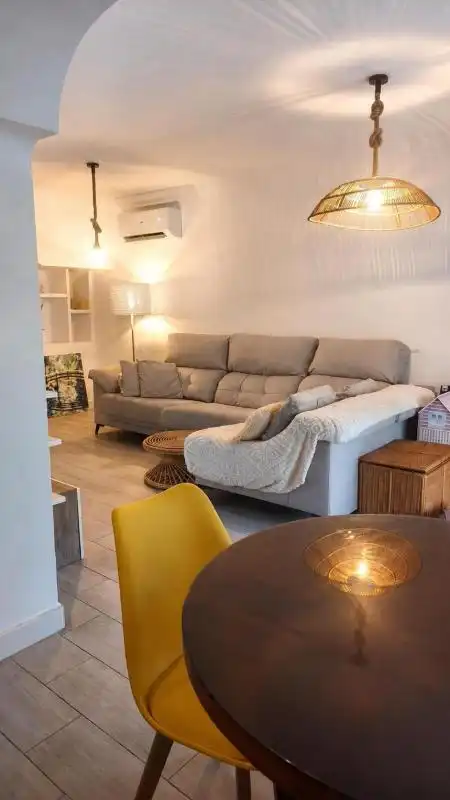 Sala d'estar de Casa adosada en venda en Eivissa amb Aire condicionat, Calefacció i Terrassa
