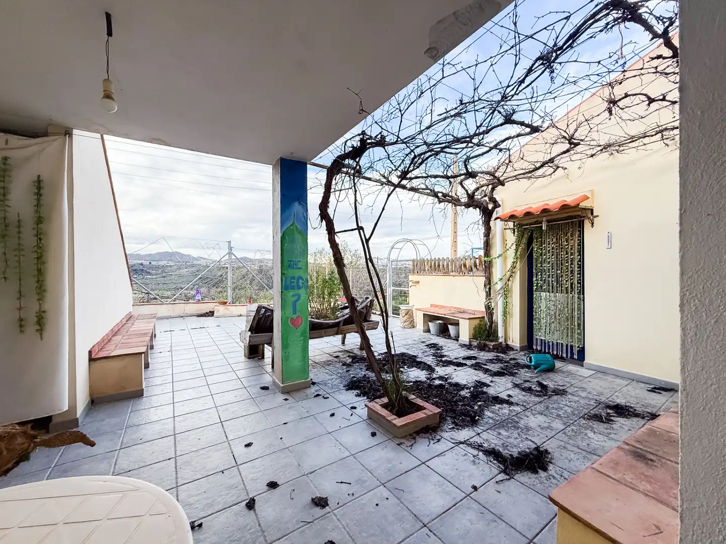 Terraza de Finca rústica en venta en Gor con Jardín privado, Terraza y Amueblado