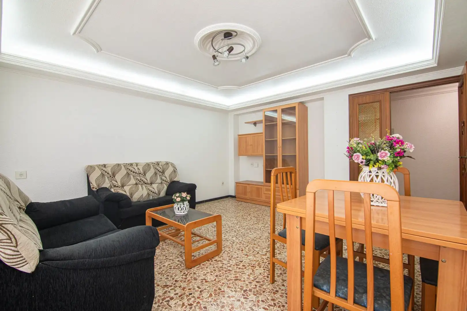Sala d'estar de Pis en venda en Elche / Elx amb Terrassa