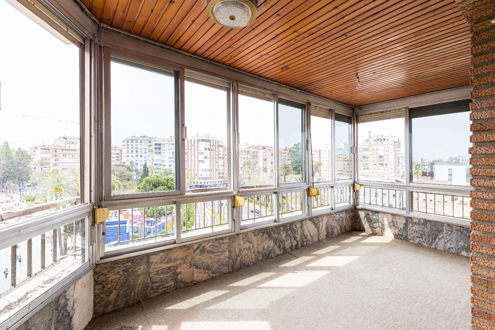 Bedroom of Flat for sale in  Murcia Capital  with Air Conditioner, Heating and Parquet flooring