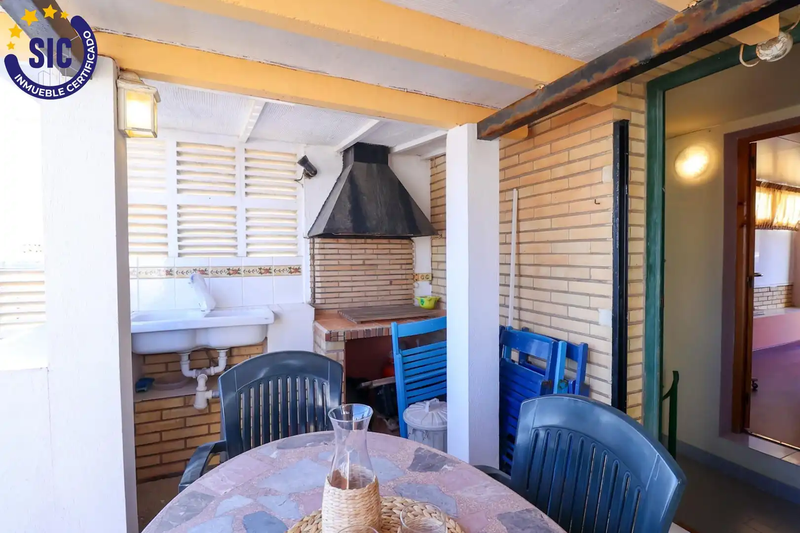 Terrassa de Apartament en venda en Oropesa del Mar / Orpesa amb Jardí privat, Terrassa i Moblat