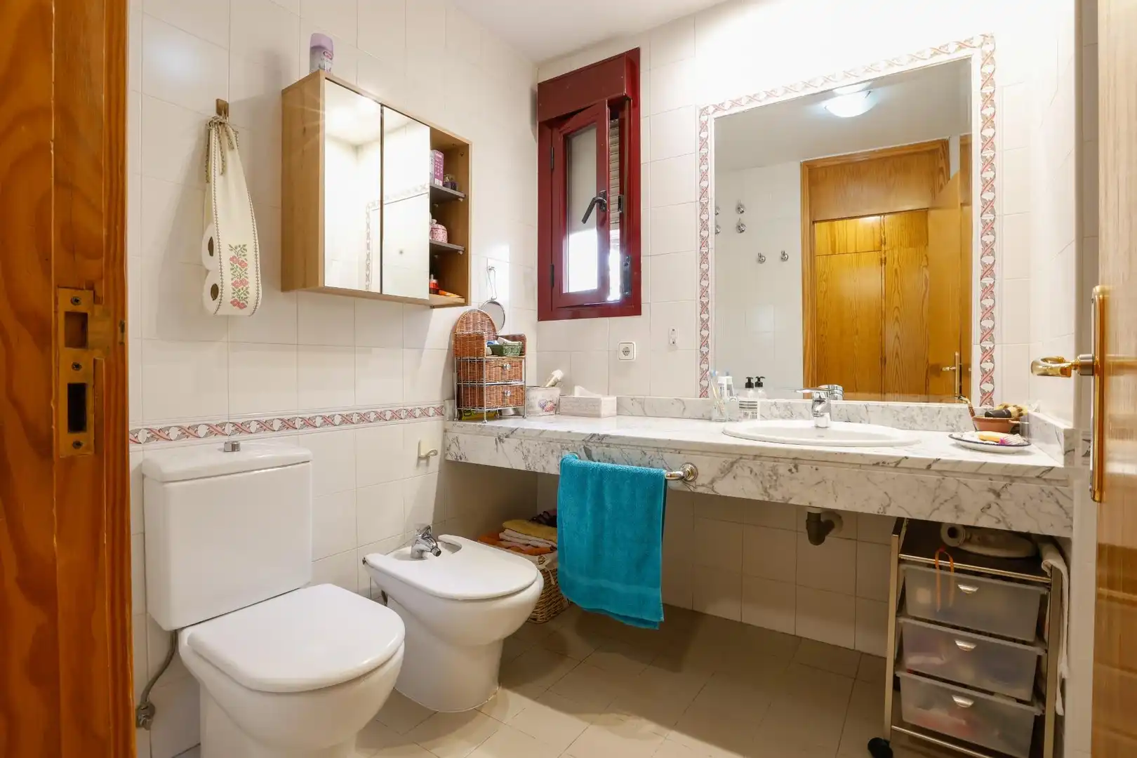 Baño de Casa o chalet en venta en Valdemoro con Calefacción, Jardín privado y Terraza