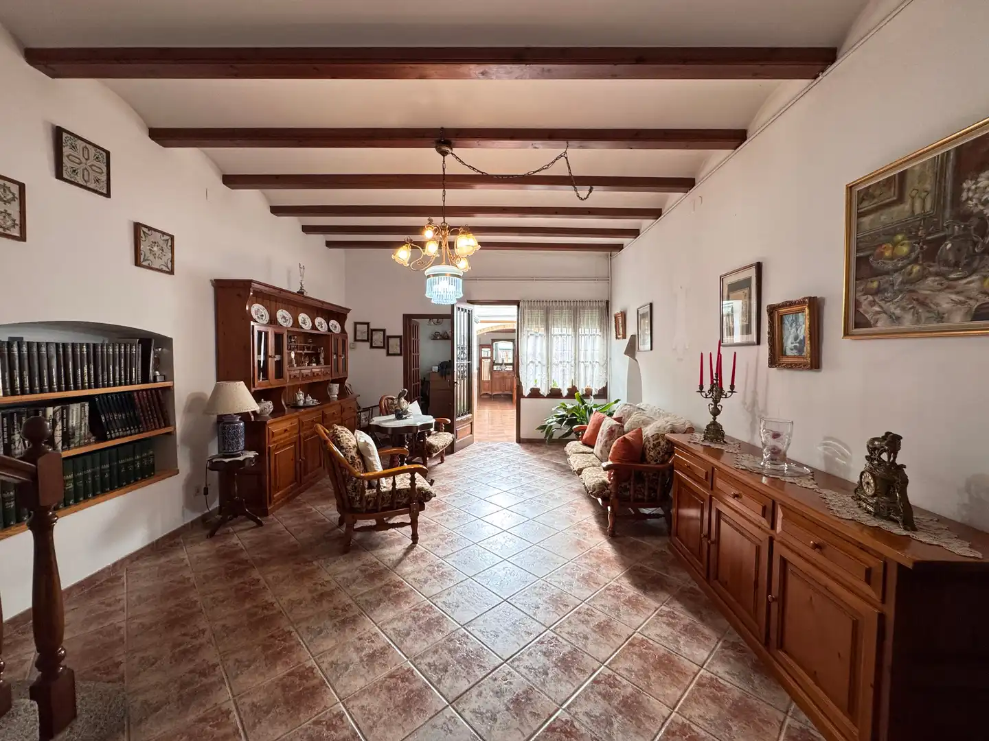 Sala d'estar de Casa o xalet en venda en Cardedeu amb Calefacció, Jardí privat i Terrassa
