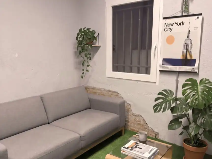 Sala de estar de Local de alquiler en Madrid con Aire acondicionado, Calefacción y Amueblado