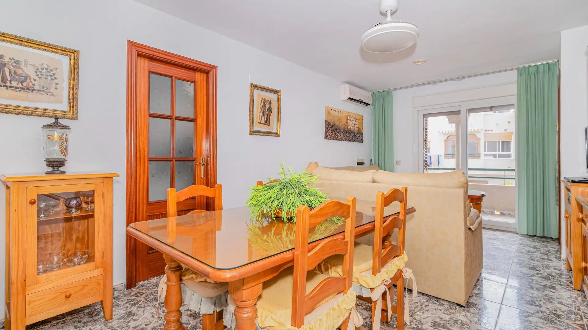 Dining room of Flat for sale in Torrenueva Costa  with Air Conditioner, Terrace and Storage room