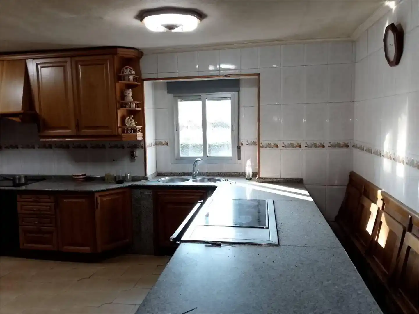 Cocina de Piso en venta en Curtis con Jardín privado, Parquet y Trastero