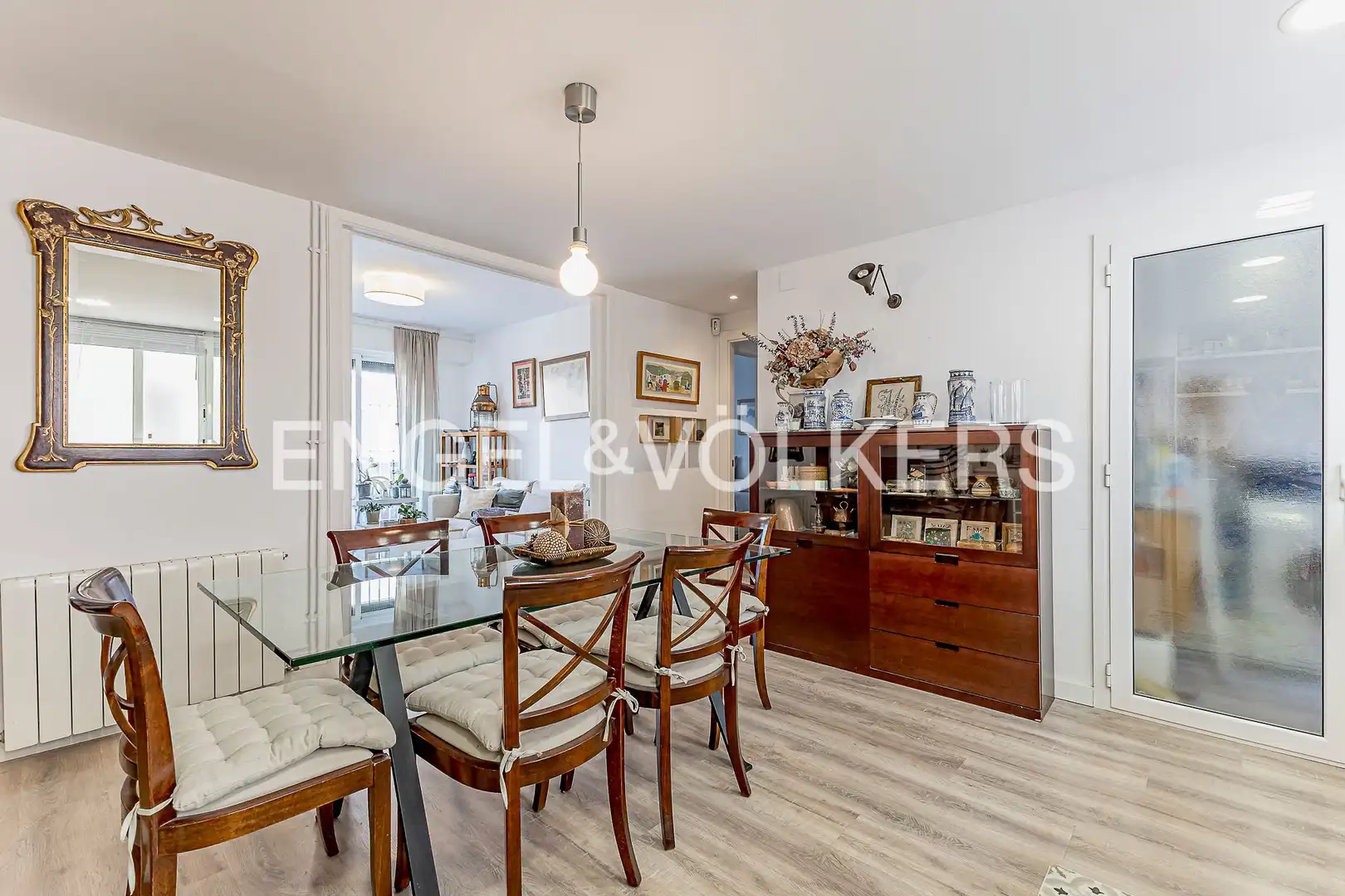 Comedor de Piso en venta en Barcelona con Calefacción, Parquet y Terraza