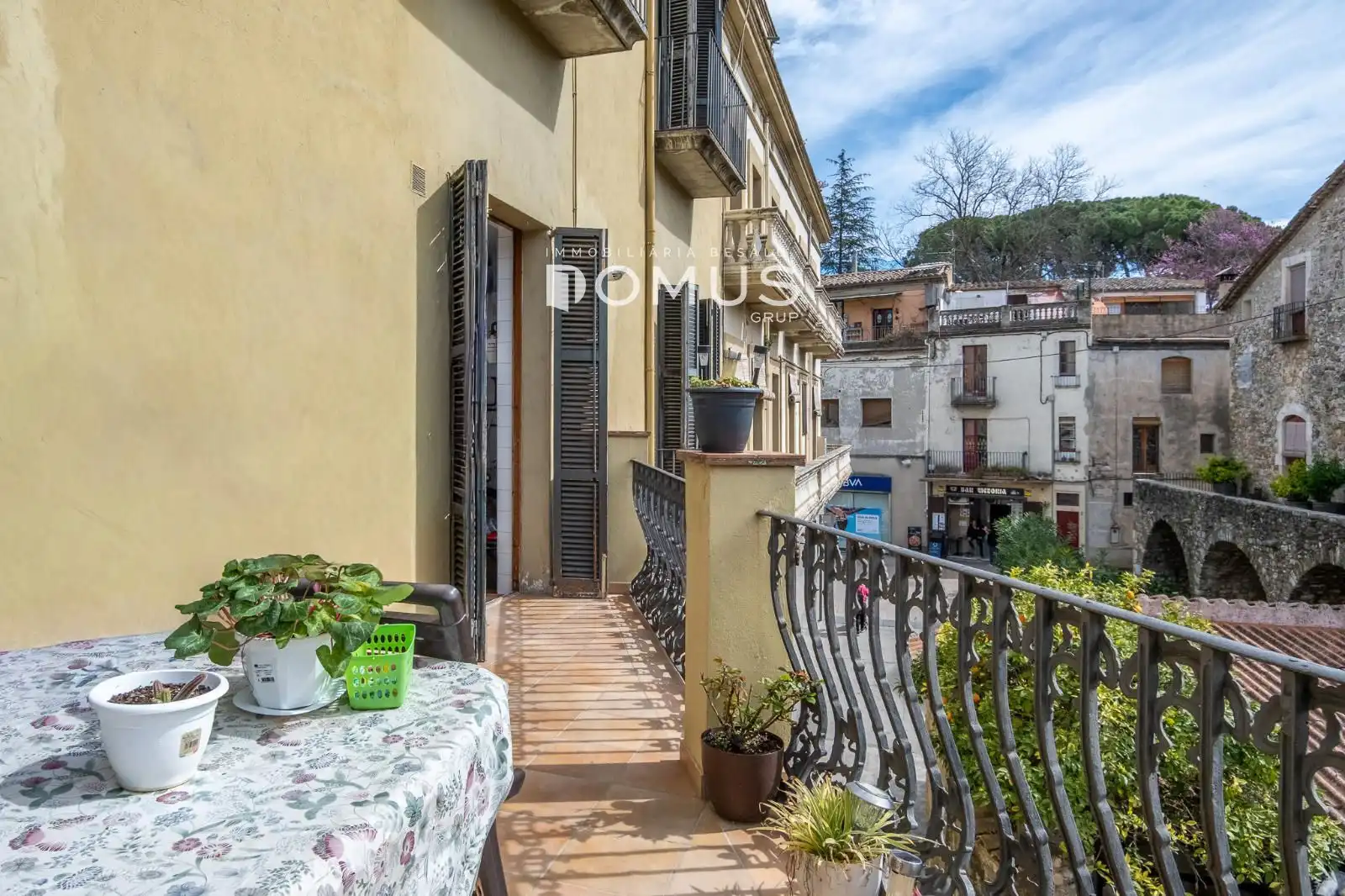 Terrasse von Wohnung zum Verkauf in Besalú mit Heizung und Terrasse