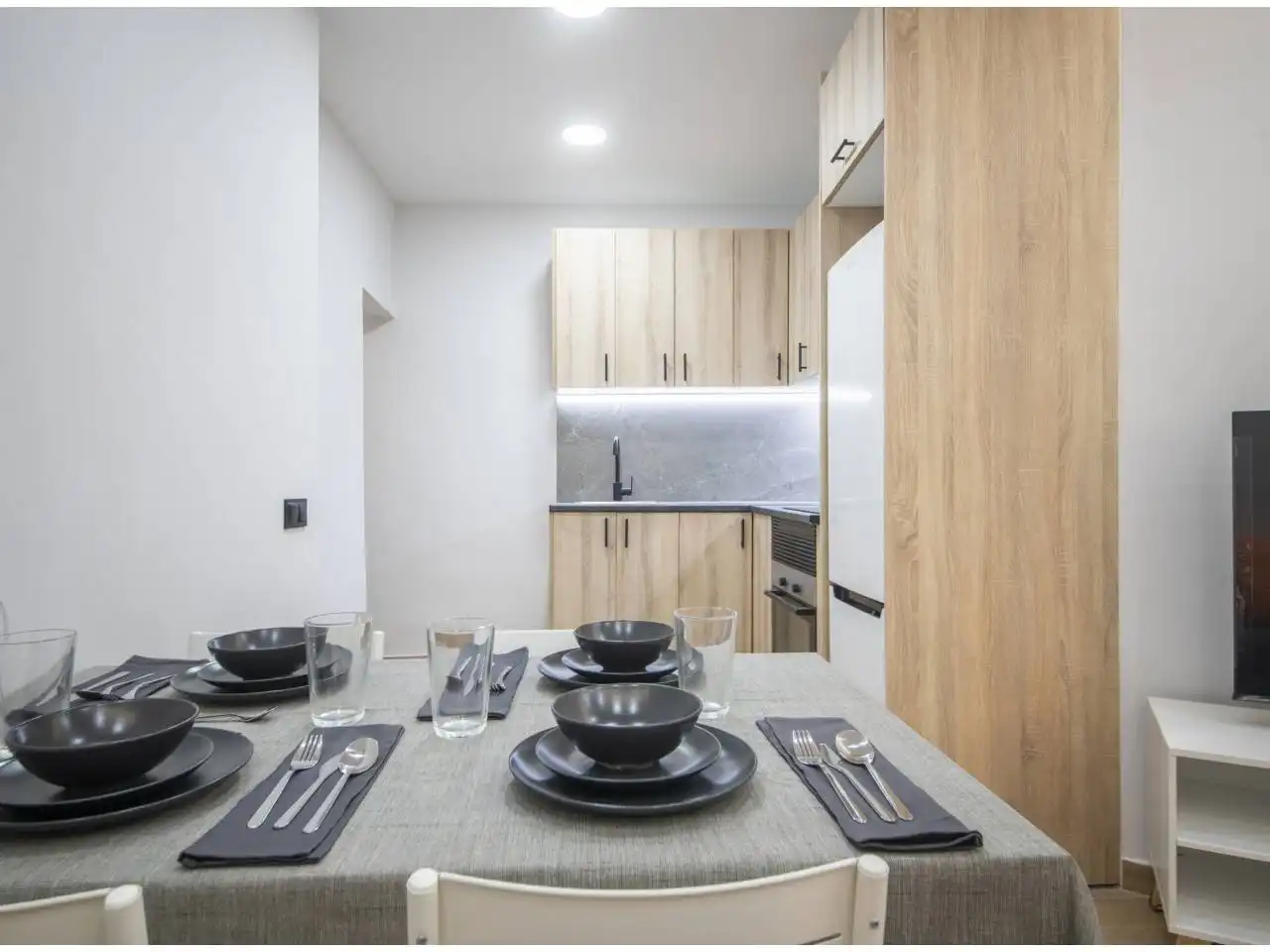 Kitchen of Flat for sale in Igualada  with Parquet flooring and Furnished