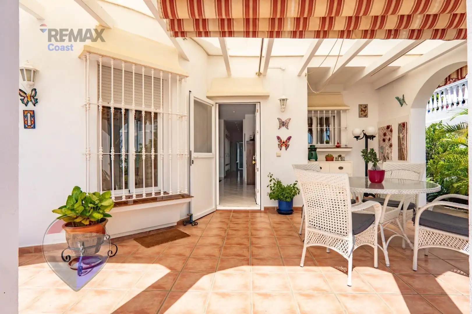 Terrassa de Casa o xalet en venda en Benajarafe