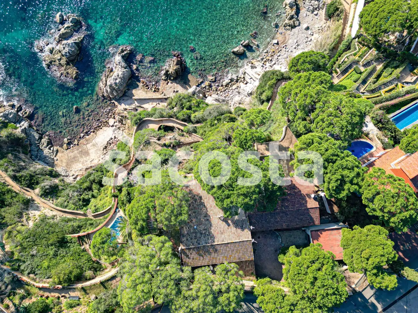 Jardín de Casa o chalet en venta en Lloret de Mar con Aire acondicionado, Calefacción y Jardín privado