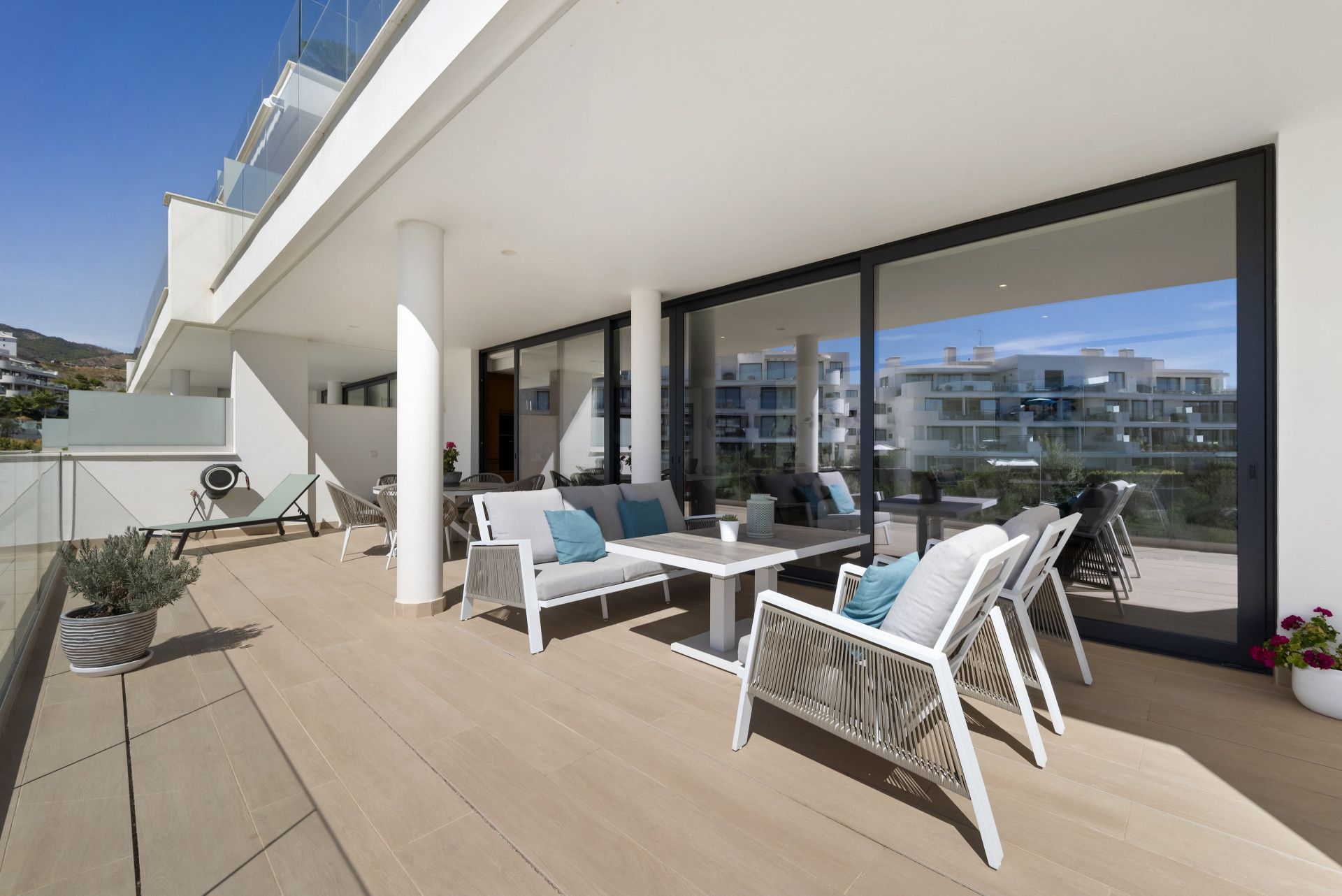 Terrassa de Apartament en venda en Fuengirola amb Aire condicionat, Terrassa i Piscina