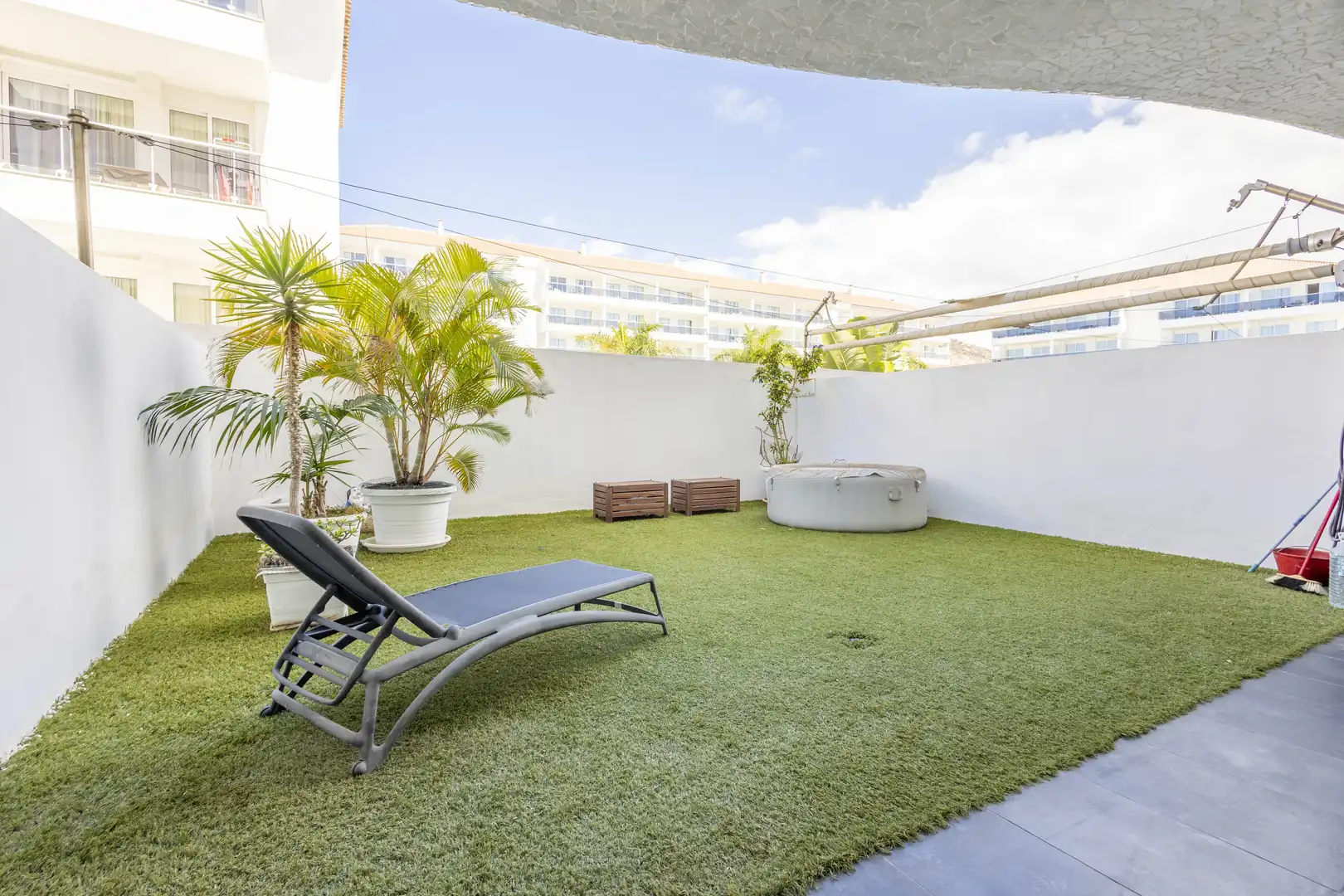 Terraza de Apartamento en venta en Arona con Aire acondicionado, Jardín privado y Terraza