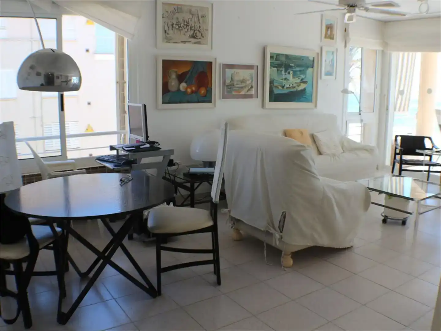 Living room of Flat for sale in El Vendrell  with Swimming Pool and Balcony