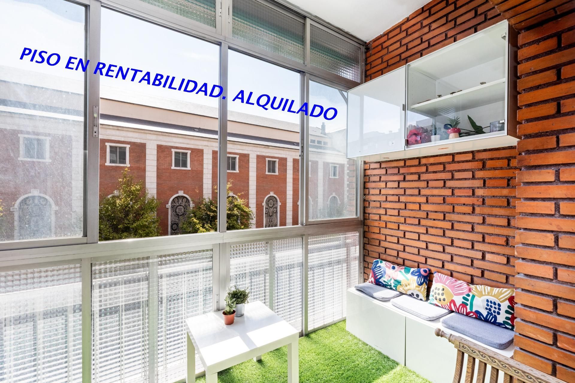 Bedroom of Flat for sale in  Madrid Capital  with Heating and Terrace