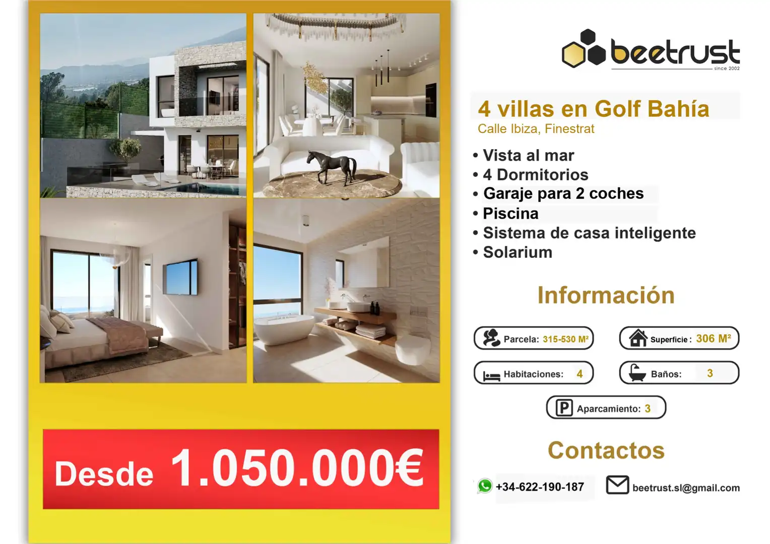 Casa o chalet en venta en Finestrat con Aire acondicionado, Calefacción y Jardín privado