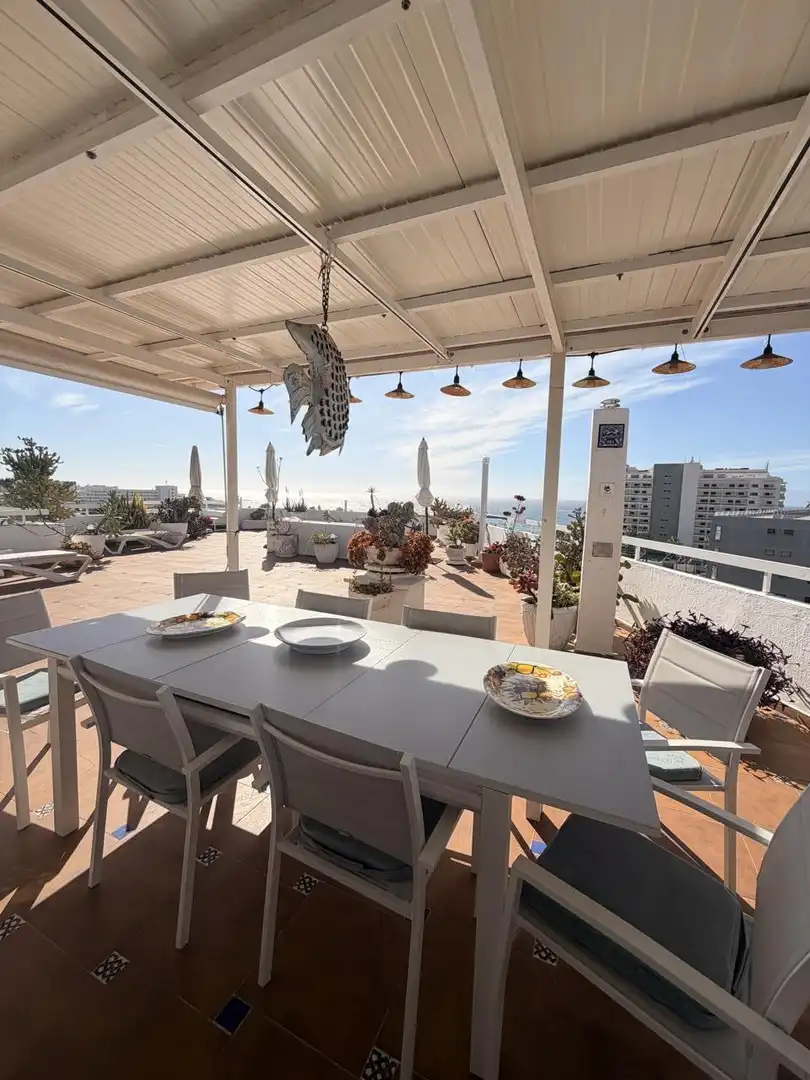 Terrace of Flat for sale in Adeje  with Air Conditioner, Terrace and Furnished