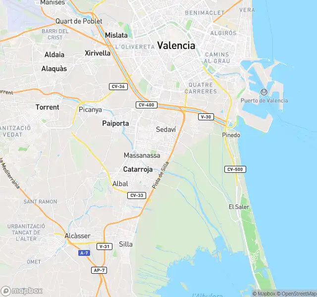 Vista exterior de Piso en venta en Catarroja