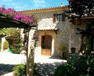 Vista exterior de Casa o xalet en venda en Binissalem amb Calefacció, Jardí privat i Terrassa