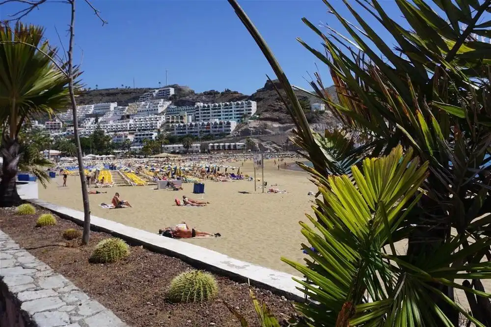 Exterior view of Apartments for sale in Mogán  with Air Conditioner, Private garden and Terrace