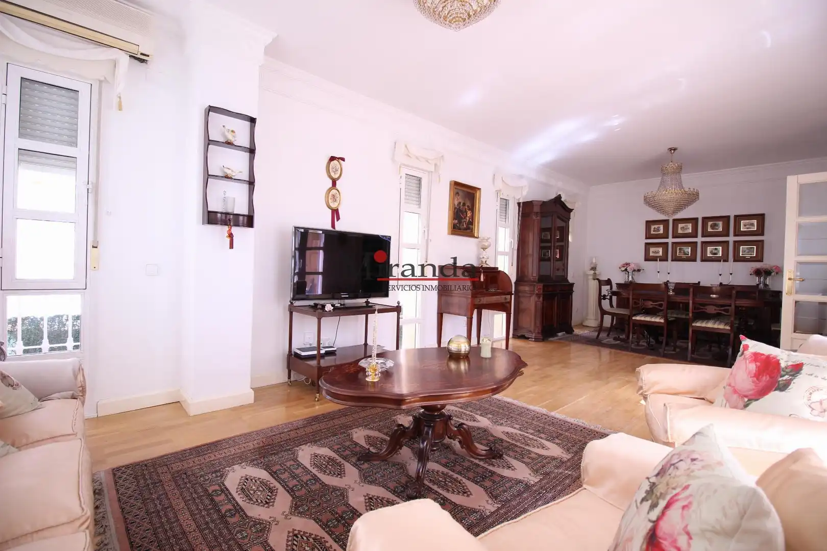 Sala de estar de Casa o chalet de alquiler en Villaviciosa de Odón con Aire acondicionado, Calefacción y Terraza