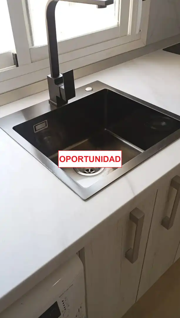 Cuina de Àtic en venda en Ciudad Real amb Calefacció, Terrassa i Moblat