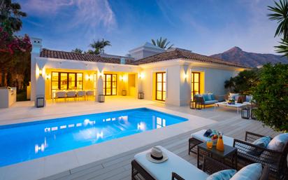 Exterior view of House or chalet for sale in Marbella  with Air Conditioner, Terrace and Swimming Pool