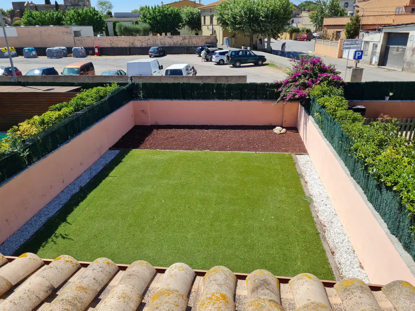 Garden of Detached homes for rent in Fortià  with Air Conditioner, Heating and Private garden