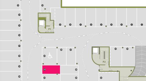 Foto 3 de Garaje de alquiler en Calle del Concejal Francisco José Jiménez Martín, 166, Lucero,  Madrid Capital