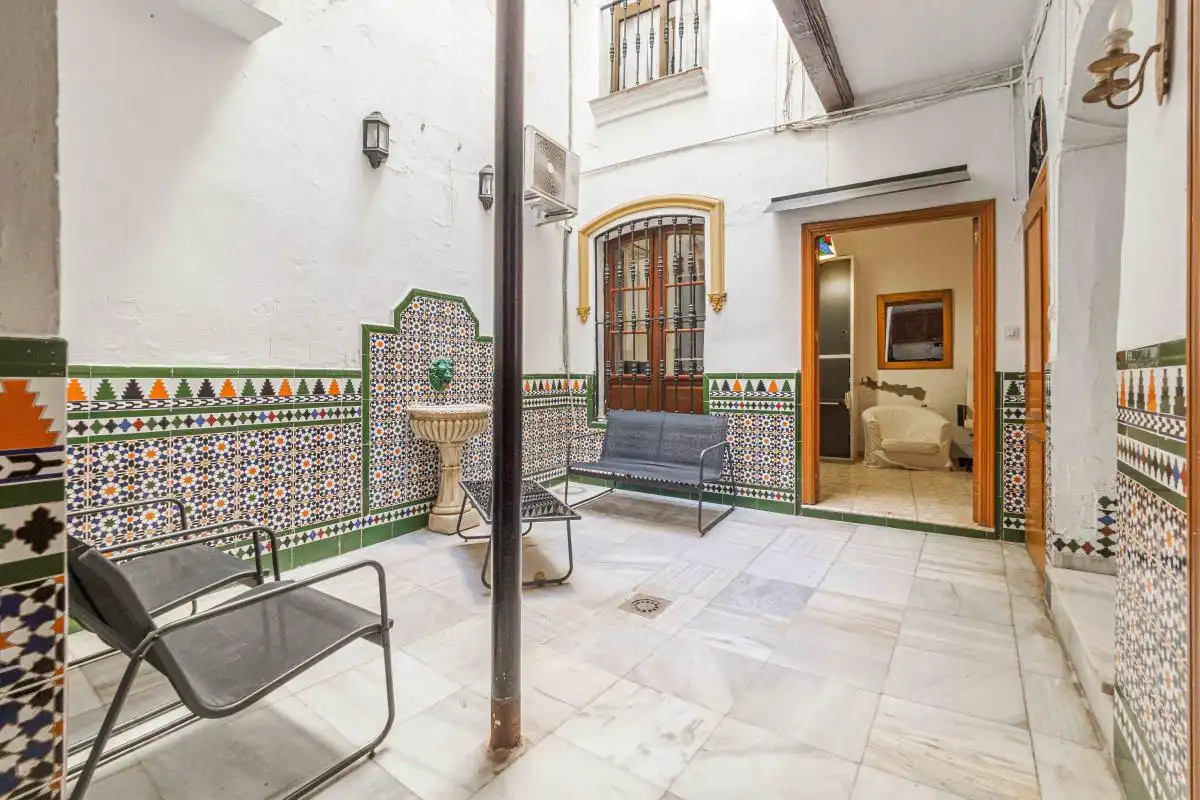 Terrace of Single-family semi-detached for sale in  Sevilla Capital  with Air Conditioner, Heating and Terrace