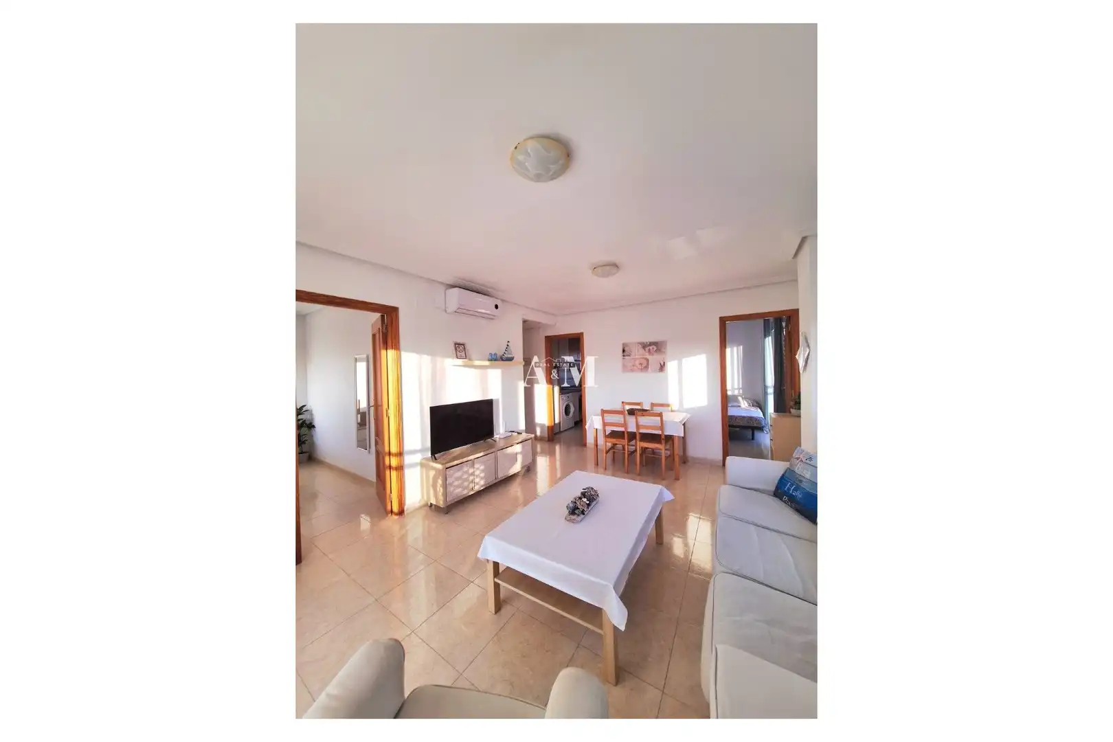 Living room of Flat for rent in Nueva Torrevieja - Aguas Nuevas
