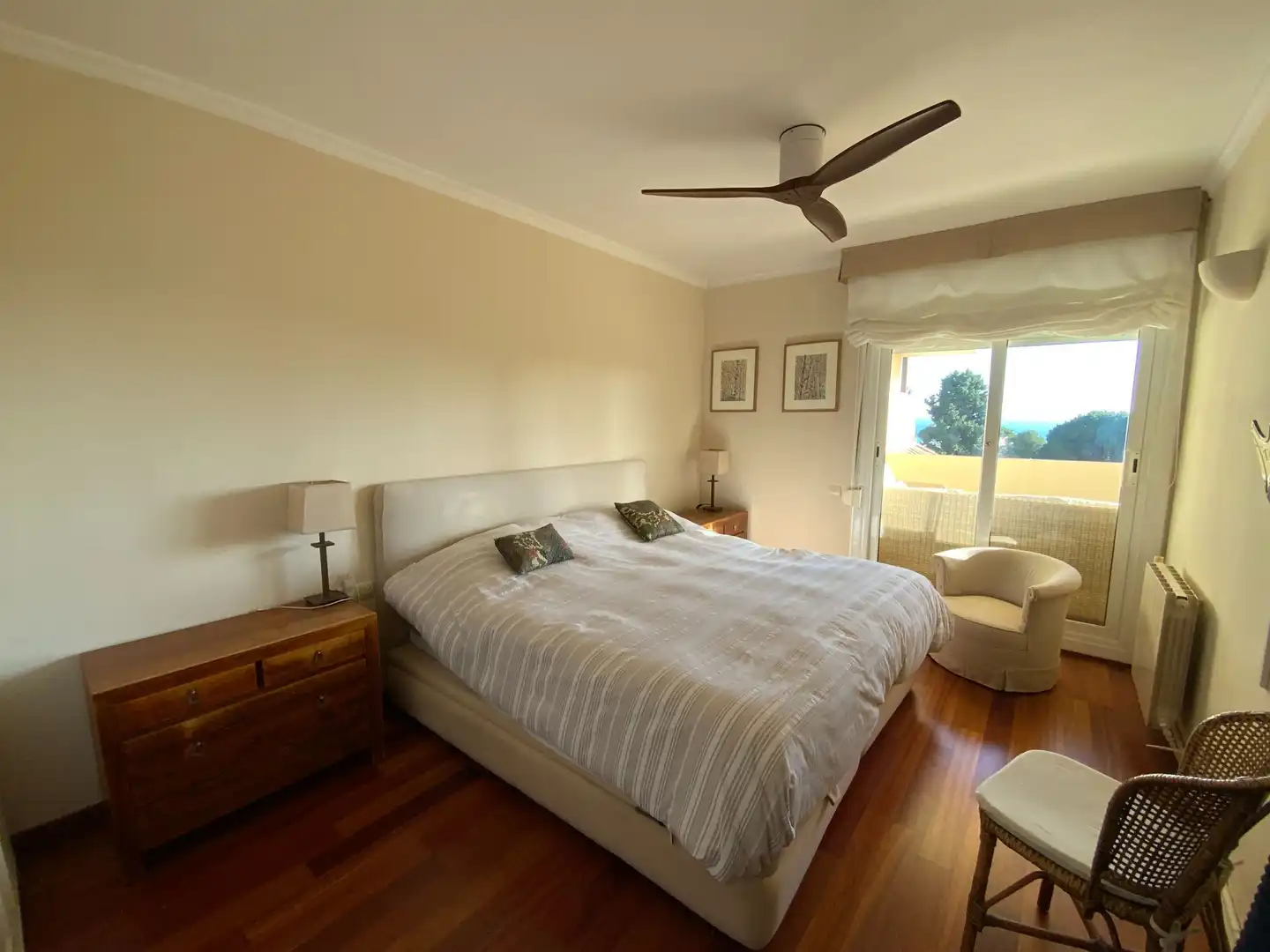 Schlafzimmer von Wohnung zum Verkauf in Sant Vicenç de Montalt mit Klimaanlage, Heizung und Abstellraum
