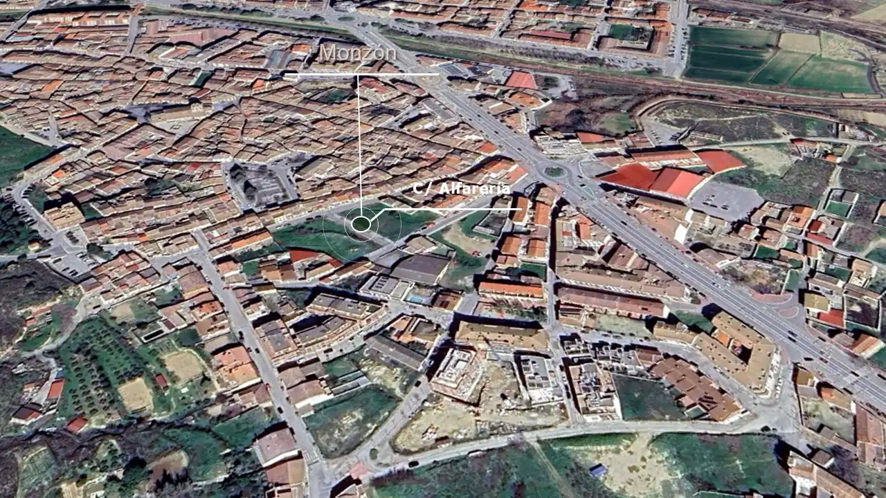 Vista exterior de Terreno en venta en Monzón