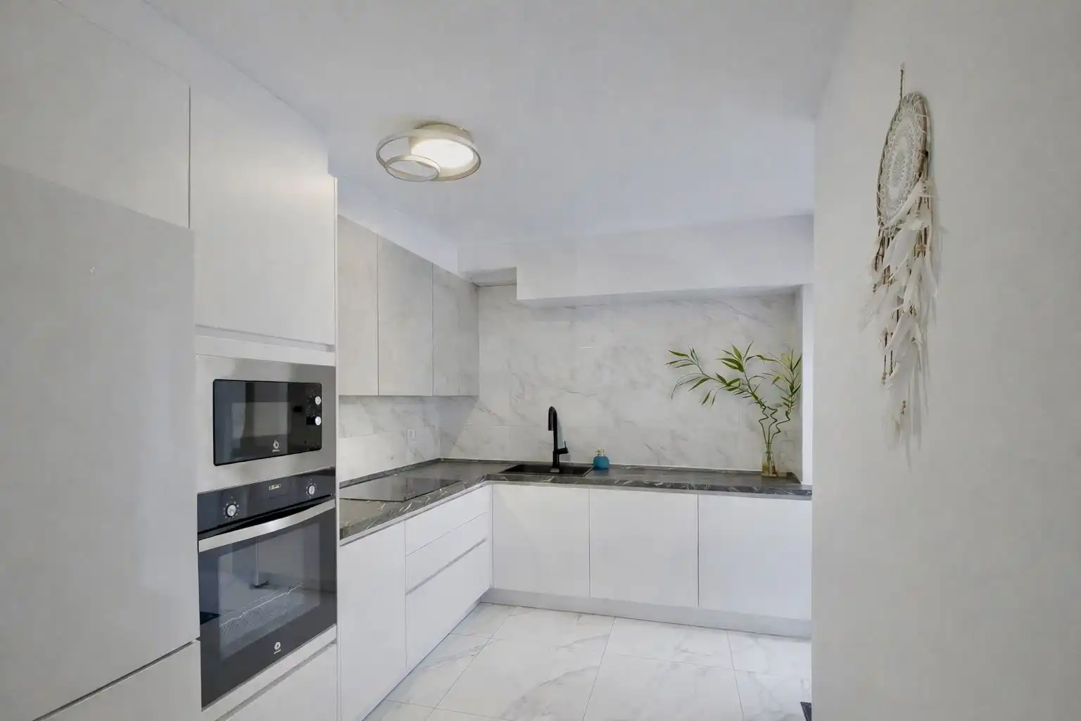 Kitchen of Flat for sale in Dénia  with Air Conditioner and Heating