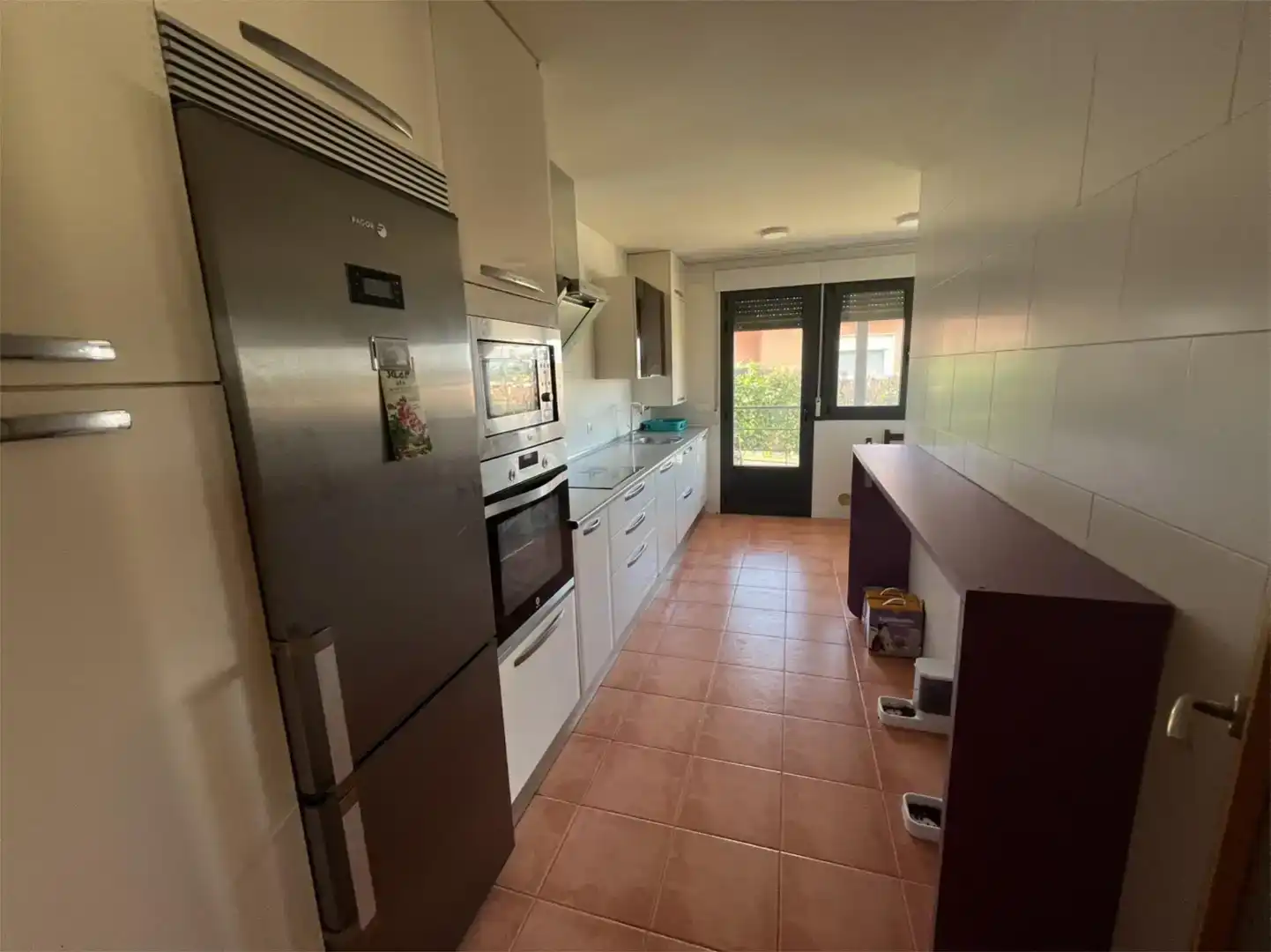 Cocina de Casa o chalet para compartir en Aranda de Duero con Jardín privado, Parquet y Amueblado