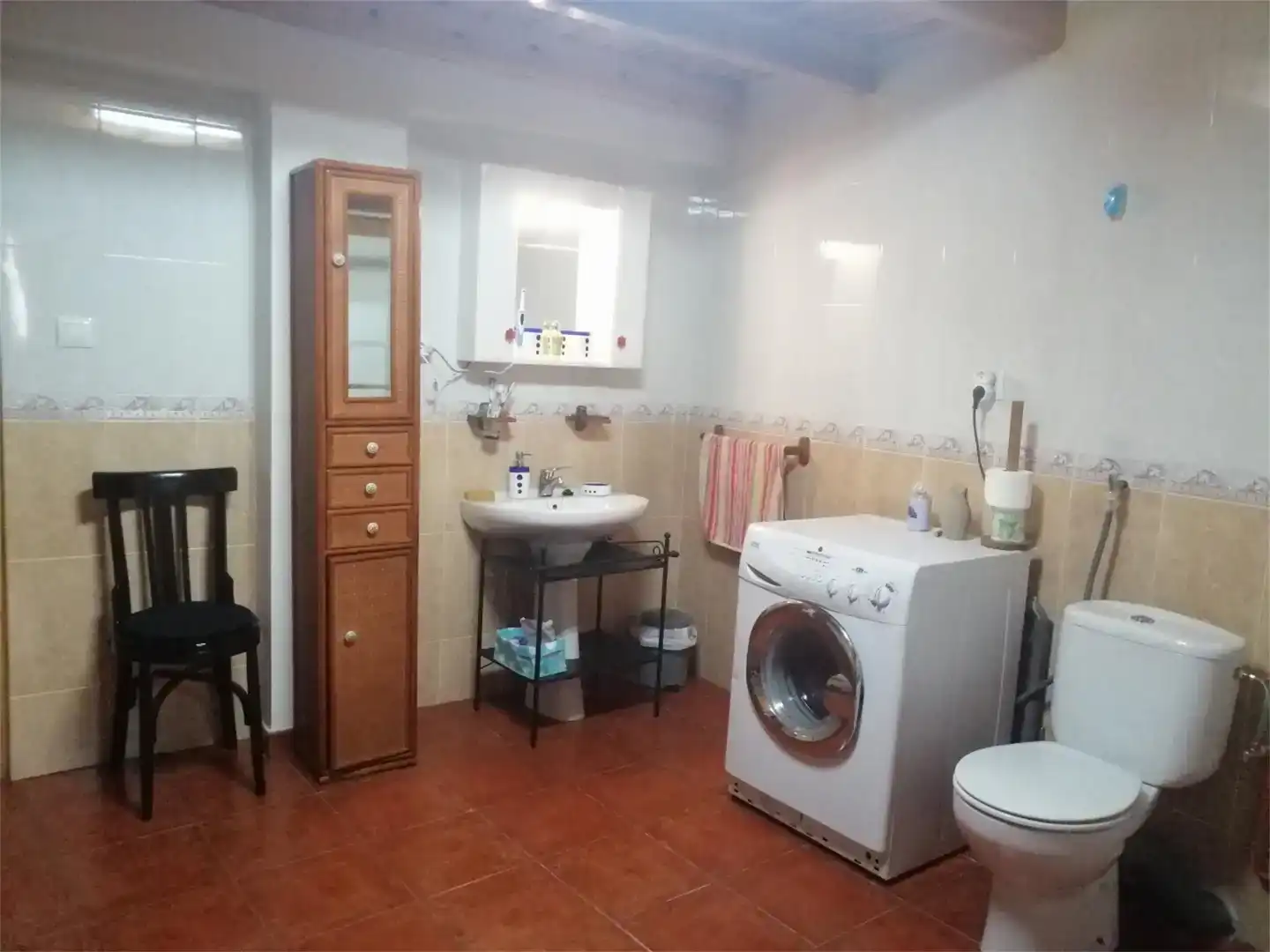 Baño de Casa o chalet en venta en Talveila con Amueblado, Horno y Lavadora