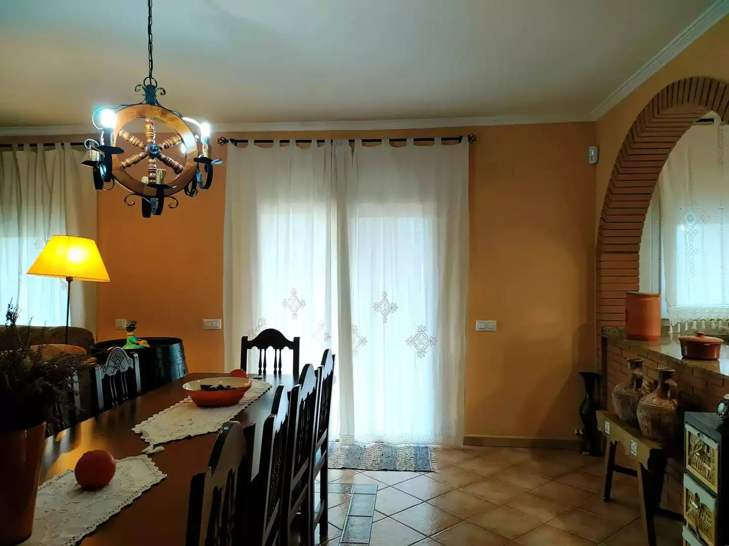 Comedor de Casa o chalet en venta en Riudarenes con Terraza