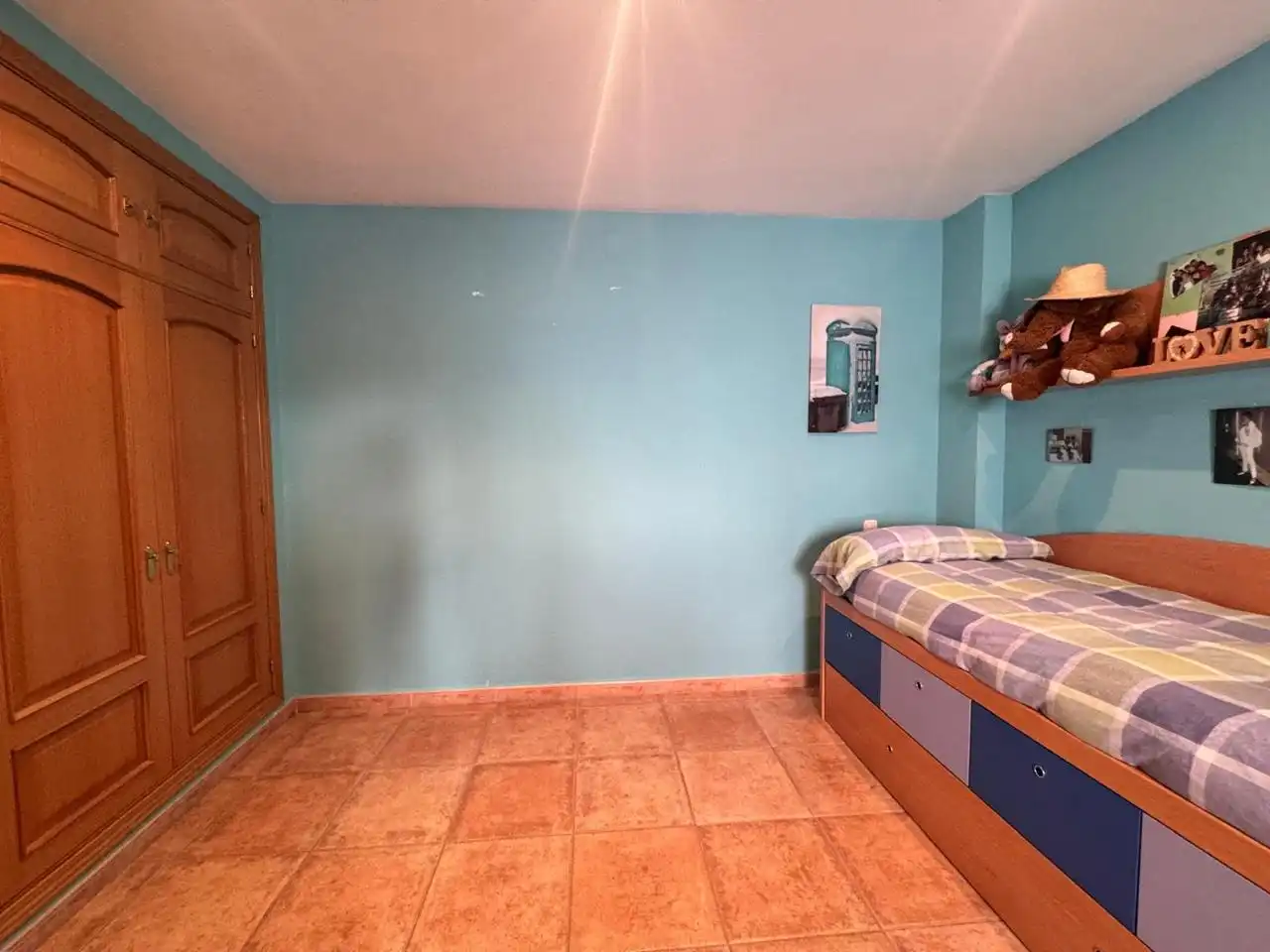Schlafzimmer von Haus oder Chalet zum Verkauf in Galapagar mit Klimaanlage, Heizung und Privatgarten