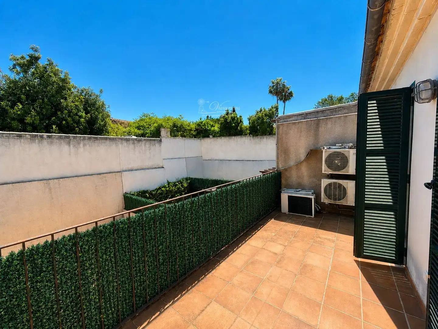 Terrassa de Casa adosada en venda en Sencelles amb Aire condicionat, Jardí privat i Terrassa