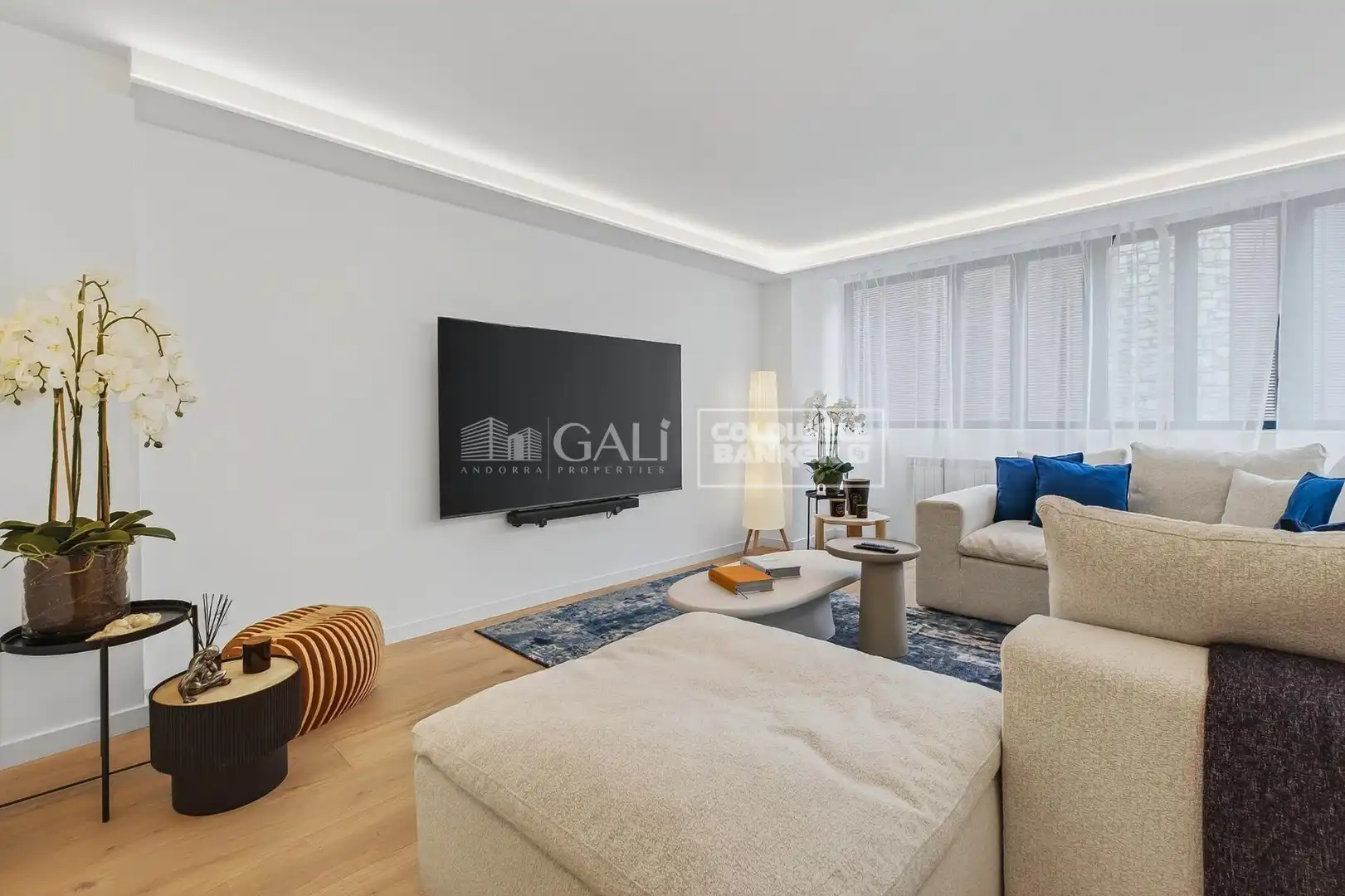 Sala de estar de Dúplex en venta en Andorra la Vella con Calefacción, Parquet y Terraza