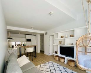 Living room of Apartment to share in Málaga Capital  with Air Conditioner and Terrace