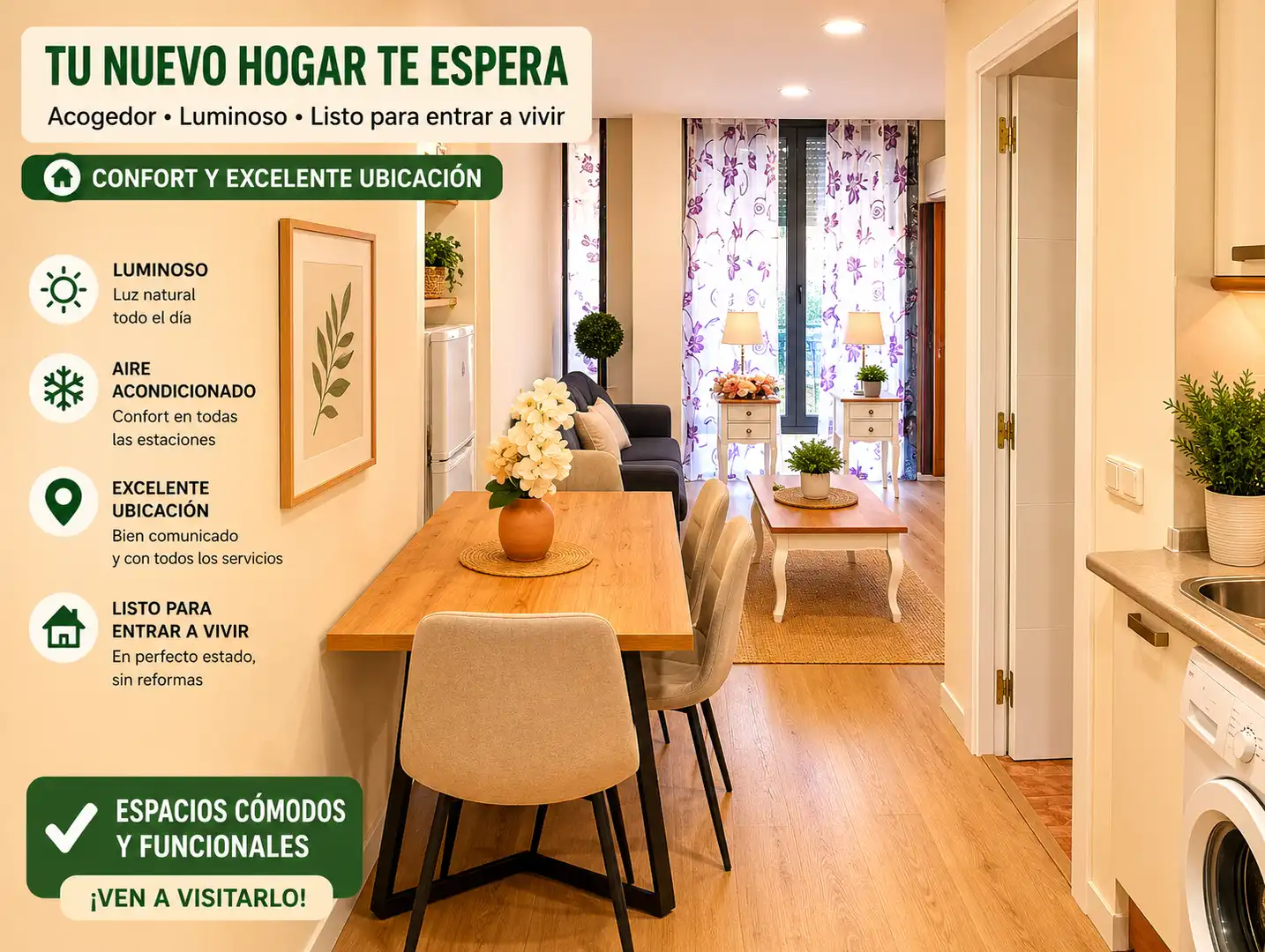 Habitación de Piso en venta en Madrid con Aire acondicionado, Calefacción y Jardín privado
