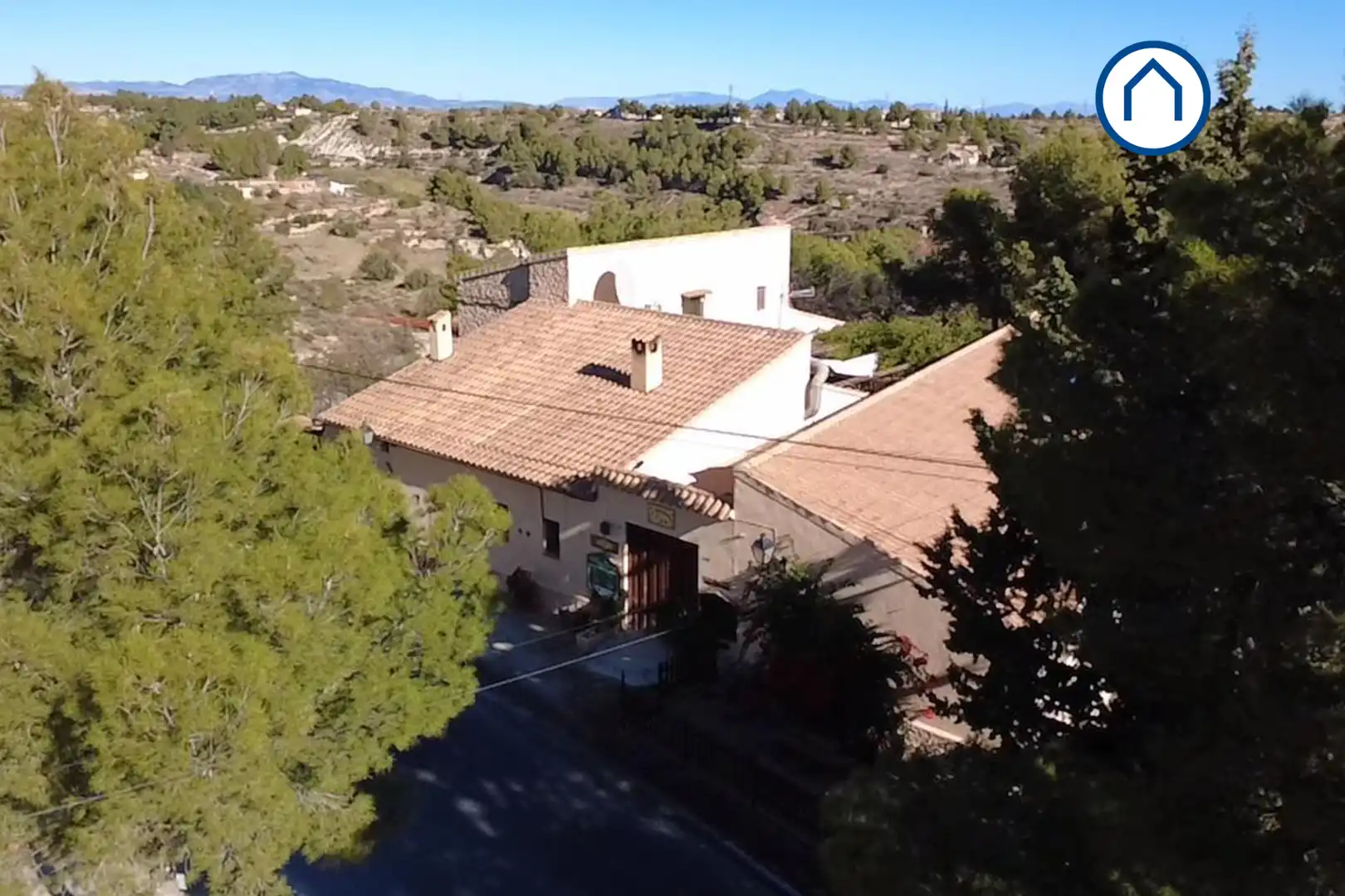 Vista exterior de Finca rústica en venda en Alhama de Murcia amb Aire condicionat, Calefacció i Jardí privat