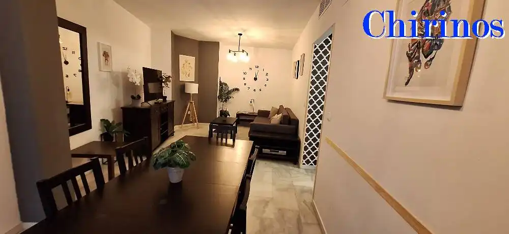 Living room of Flat for rent in Córdoba  with Air Conditioner, Terrace and Furnished