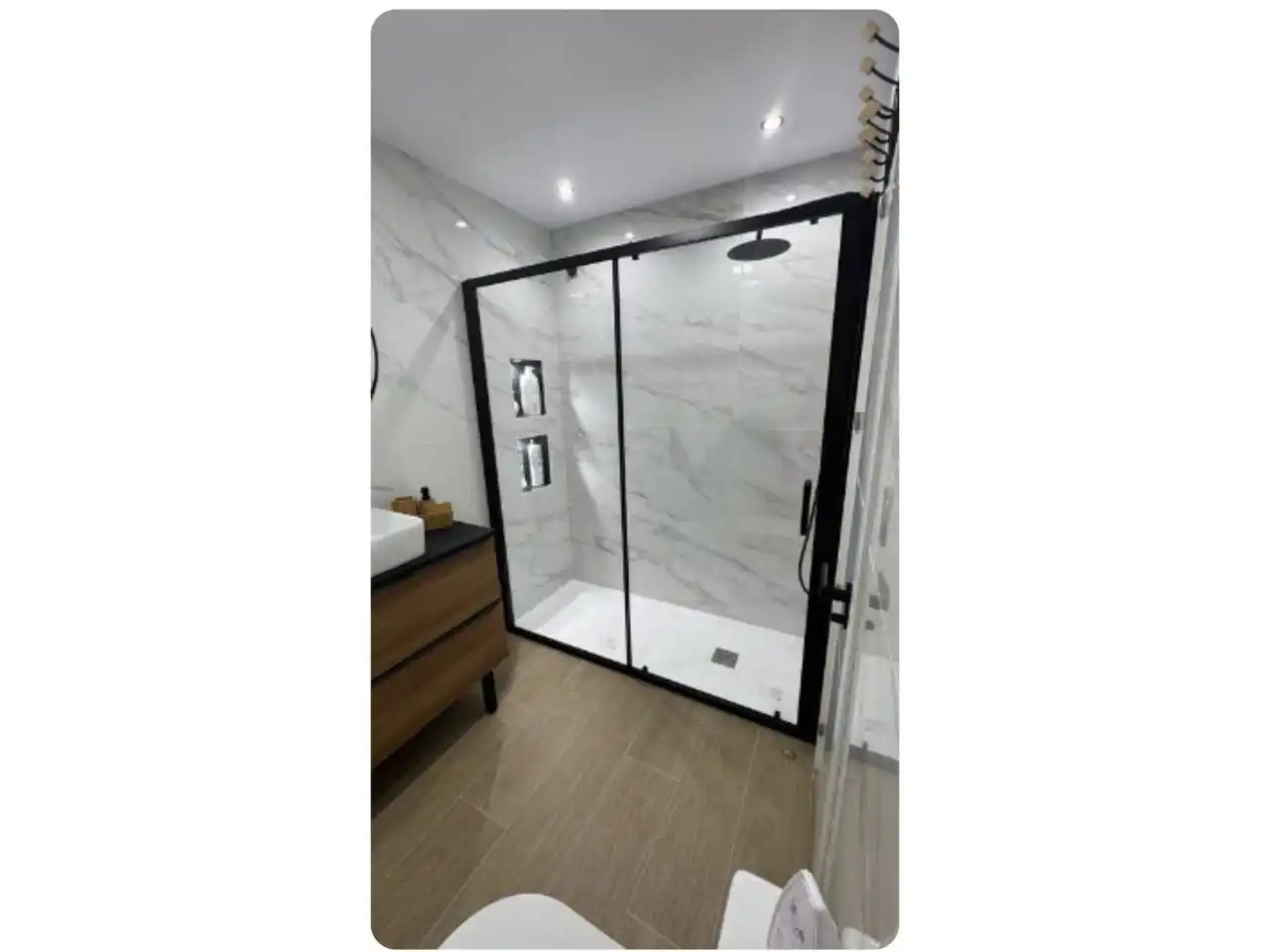 Bathroom of Flat for rent in Roquetas de Mar  with Air Conditioner, Terrace and Furnished