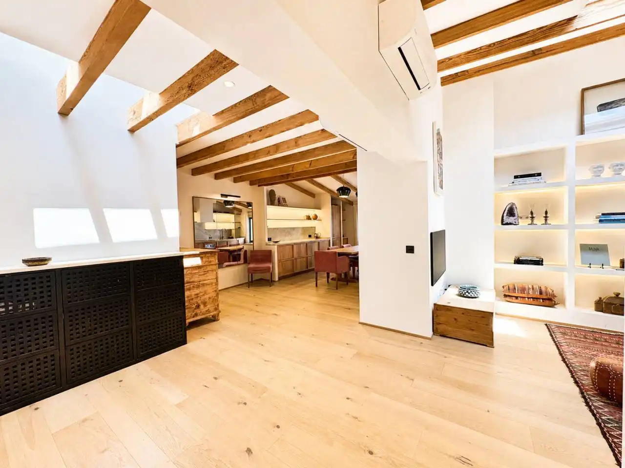 Cocina de Ático en venta en  Palma de Mallorca con Aire acondicionado, Calefacción y Parquet