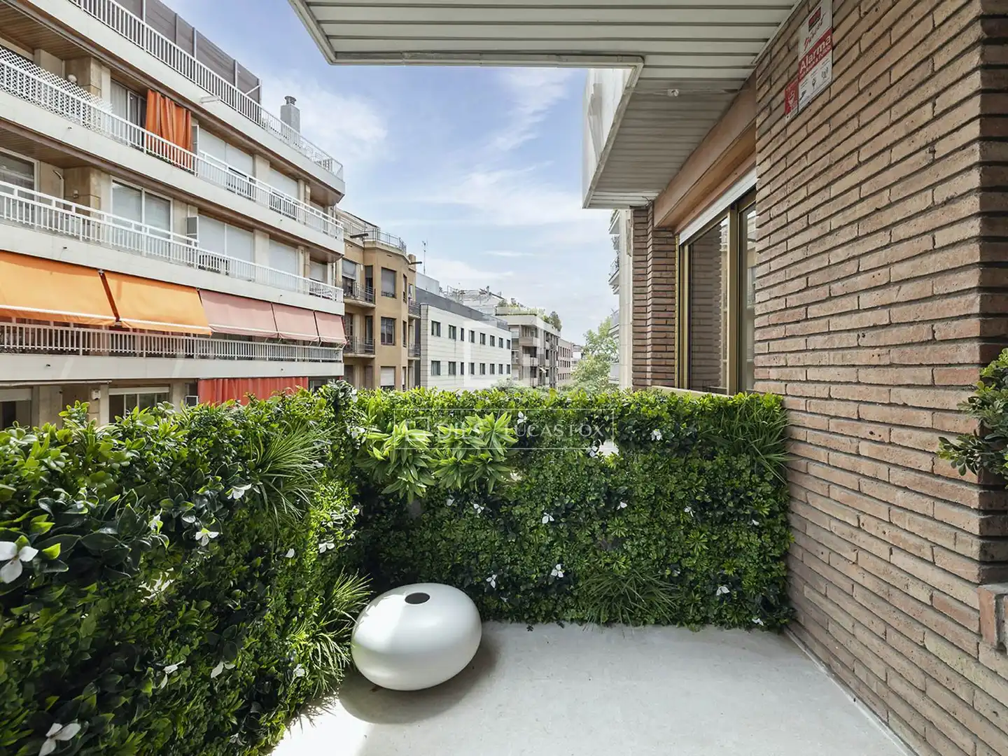 Balcony of Flat for sale in Barcelona  with Air Conditioner, Heating and Parquet flooring